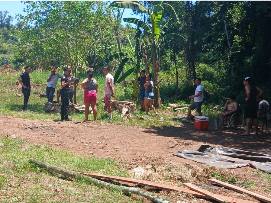 Denuncia de intrusión en comunidad Mbya Guaraní