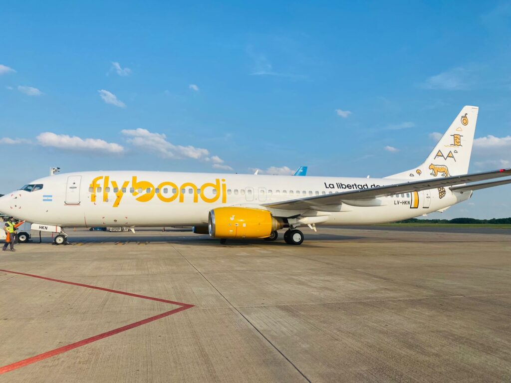 Flybondi canceló 200 vuelos en lo que va de enero