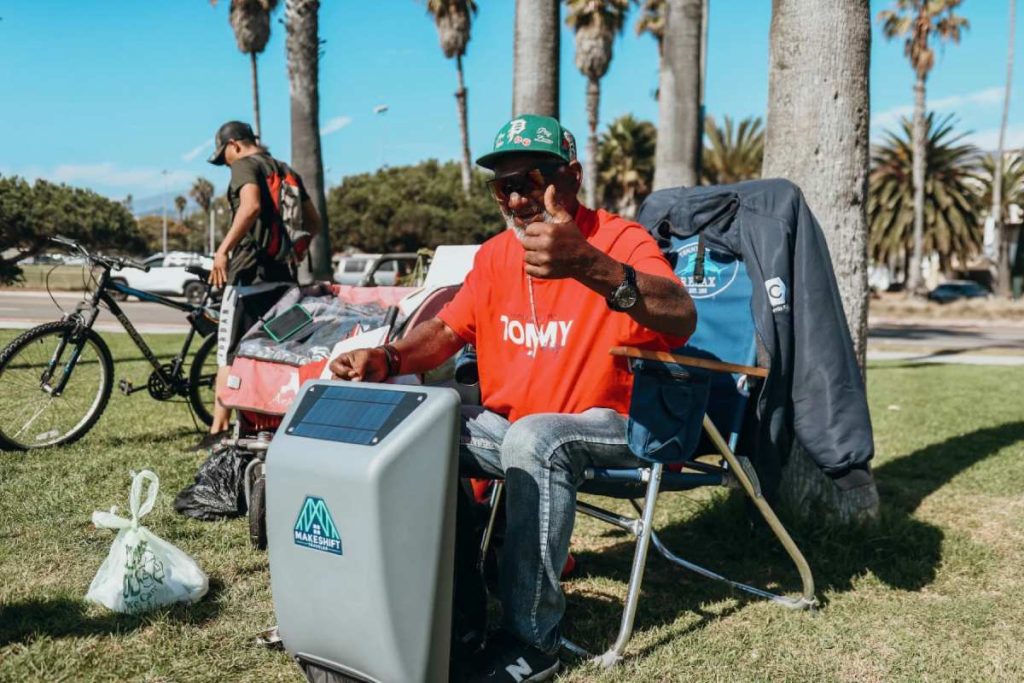 Startup alemana presentó una innovadora solución para las personas sin techo