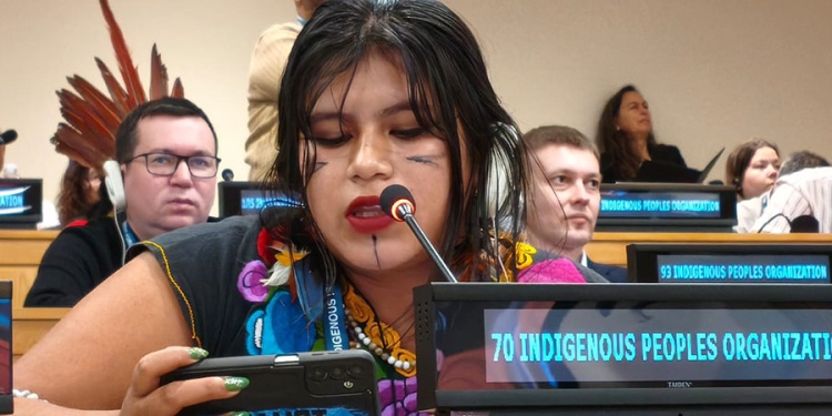 Lideresa mbya denunció en la ONU avance territorial y falta de agua en comunidades indígenas