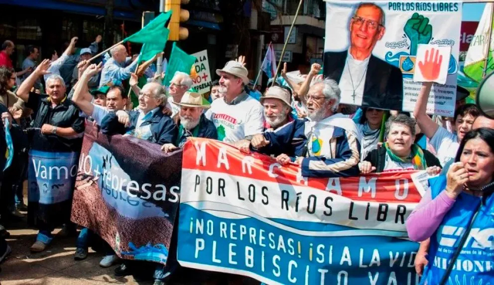 Conmemorarán El No a Corpus y plantearán la prohibición de nuevas represas