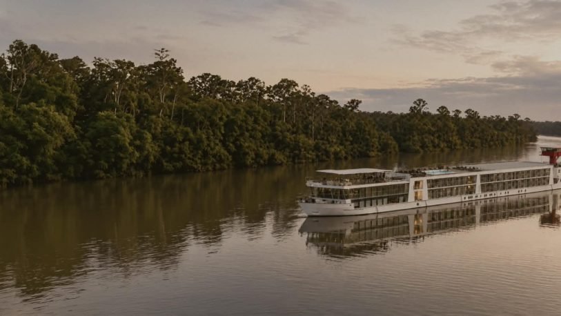 Passalacqua recibió a representantes de Ánima River Cruises, un proyecto que propone cruceros turísticos por el Paraná